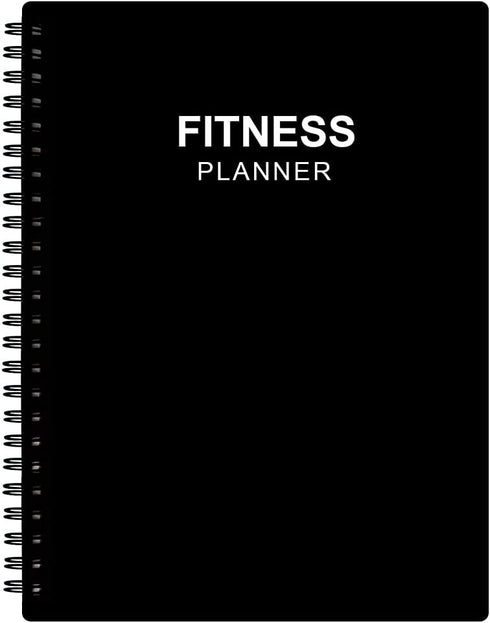 Fitness Planner for Women & Men - A5 Workout Log Book to Track Weight Loss, GYM, Bodybuilding Progress - Daily Health &
