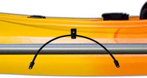 Kayak Bungee Paddle Holder Kit - Keepers for Kayak & Canoe (Pack of 2) with Screws