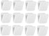 Abizarch 12pcs Dog Wall Pee Pad Holder Self-Sticky Pee Pad Wall Clip Keeps Your House Clean Dog Potty Training Pad