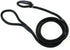 Adjustable Traction Collar Behavior Aids, Black Dog Leash Pet Nylon Rope Training Slip Lead Strap