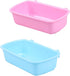 Small Animal Feeder Bowl - Basic Dish Convenient Hanging Cups, 2 Pack Bath Food Water Bowls for Small Pets