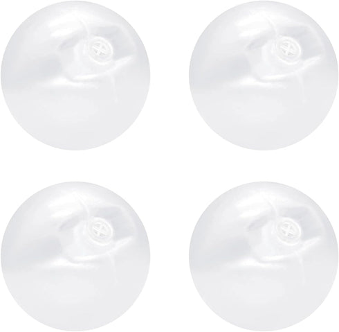 WishLotus 10pcs 35mm Plastic Squeakers for Dog Toys, Toy Noise Maker Insert Replacement for Pet Supply
