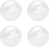 WishLotus 10pcs 35mm Plastic Squeakers for Dog Toys, Toy Noise Maker Insert Replacement for Pet Supply