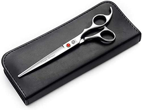 Purple Dragon Sharp Edge Hair Cutting Shears for Pet Grooming, 5"/5.5"/6"/6.5"/7"/7.5"/8"/9"/10" with Bag