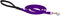 LupinePet Basics Padded Handle Leash for Small Pets, 6-foot, 1/2" Purple