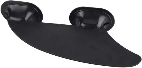 Tracking Fin for Kayak, Black Watershed Board Kayak Skeg with Integral Fin Mounting Points for Canoe Accessories