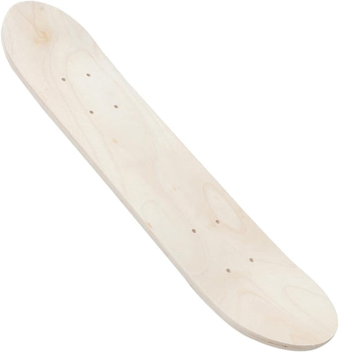 Hand-Painted Beginner Kid Skateboard, Unfinished 7 Ply Deck for DIY