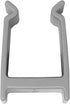 JSP Manufacturing Grey Bimini Top Boat Pole Clips, 1-1/4 inch for Pontoon Bimini Top Support Poles