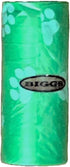 Wiggles & Wags 14oz (396 Mini Cups Peanut Butter Flavor Crunchy Dog Treats. One g) Bag. Plus Biggs Dogs Waste Roll. All