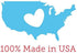 Glass Water Bottle (Peace), Made in USA, Reusable, Swing Lid, BPA-Free, 500 ml, Leak Proof, Dishwasher Safe