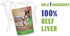 Pack (27 OZ) Nutri Bites Freeze Dried Beef Liver Dog & Cat Treats | Healthy Pet Training Treats or Food Topper | All