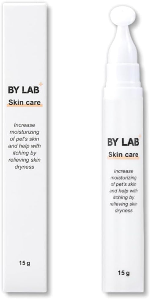BYLAB Skin Care Ointment Cream for Dog Skin Disease, Sensitive Formula, White