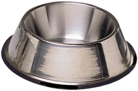 ProSelect Stainless Steel X-Super Heavyweight Non-Tip Pet Bowl, 6-Inch, 1-1/2-Pint