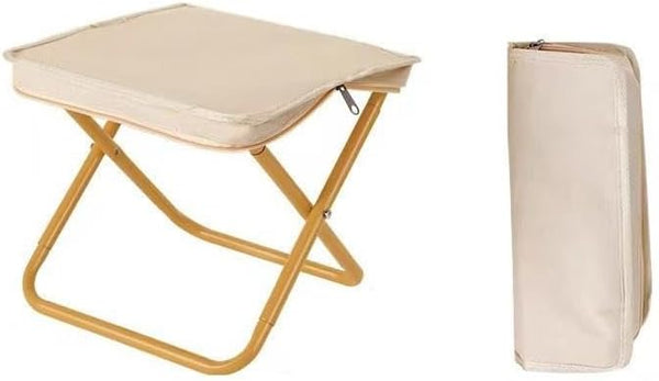 BSELUTNGY Outdoor Folding Stool Lightweight Foldable Chairs for Outside Waterproof Camping Stool Portable