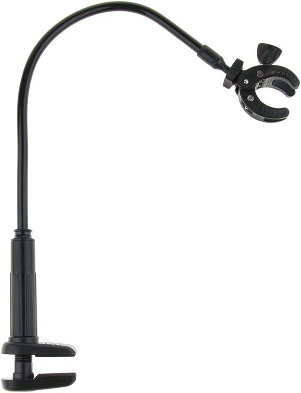 DYNWAVE Dog Hair Dryer Stand, Adjustable Grooming Table Hair Dryer Holder with Clamp, 360 Degrees Rotatable