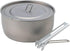 SOTO Ultralight Titanium Pot with Lifter for Camping, Hiking, Backpacking, Outdoor & Picnic (1100ml)