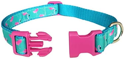 azuza Bowtie Dog Collar - Soft & Comfy Dog Collar with Bow, Fun Patterns & Bright Color for Small Dogs