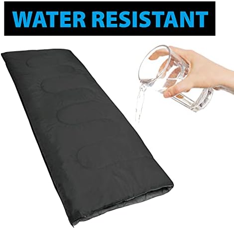Lightweight Envelope Sleeping Bags for 4 Seasons, Warm or Cold Indoor Outdoor Sleeping Bags for Adults, Camping