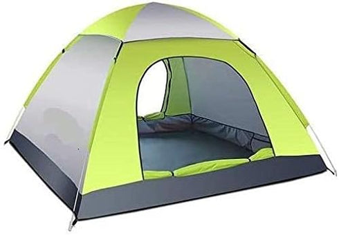 Waterproof Instant Pop Up Tent for 3-4 Person Camping, Instant Set Up Outdoor Hiking Shelter