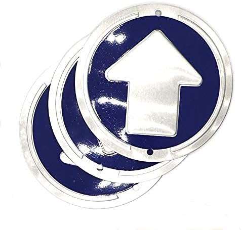Trail Markers, Bright Reflective Trail Marker Pack of 24, Easy to Mount for Hunting, Hiking, Camping, and More