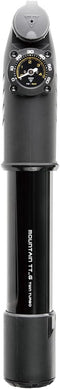Topeak Mountain TT Twin Turbo Mini Pump, Black with Gauge, Open Box