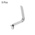 HARFINGTON 5pcs V-Shaped Hollow Lift Kayak Paddle Snap Spring Clip 39mm x 5.9mm 65Mn Spring Steel Telescopic Locking
