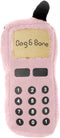 Pink Pet Dog Puppy Funny Cellphone Shape Plush Doll - Chew Squeaky Toy for Small Medium Dogs, Tough Plush Toy