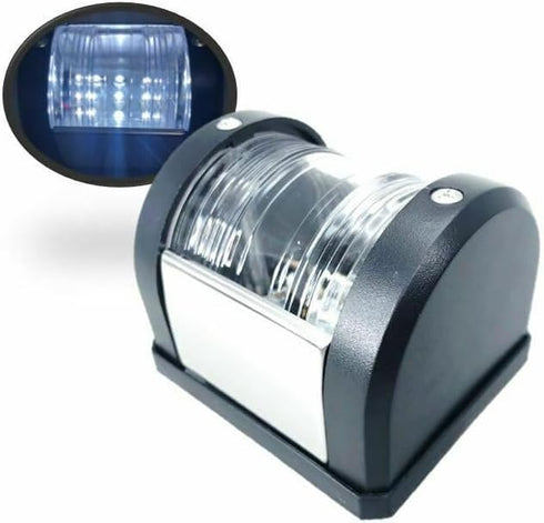 Pactrade Marine Boat Pontoon LED Navigation Light Black ABS Plastic Housing Boats