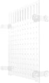 10 Gallon Fish Tank Board, Clear Aquarium Divider Panel, Betta Fish Tank Flapper Accessories, Acrylic Divider