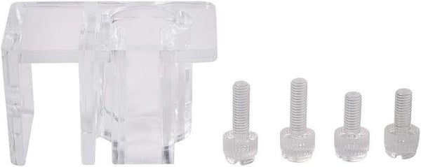 Zerodis Fish Tank Acrylic Pipe Clip Holder, Aquarium Filter Mount Tube Clip for Inflow/Outflow Tube