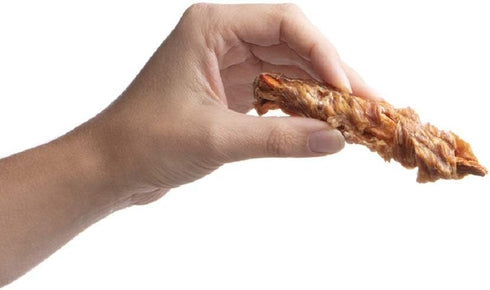 Chicken Breast & Sweet Potato Twist Dog Treat Crunchy - 100% USA (1 Pound Bag)