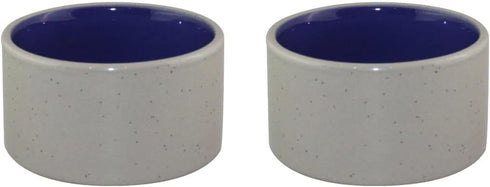 Stoneware Dog Dish (Pack of 2)2