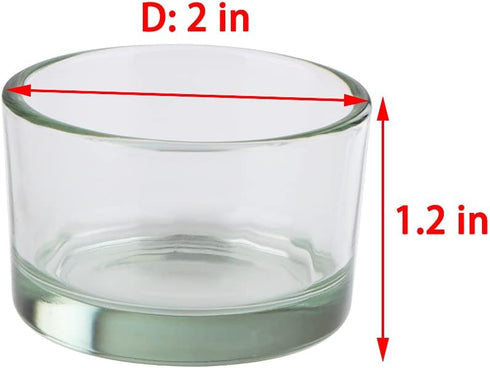2 Pcs Hamster Food and Water Bowl, Glass Anti-Turning Transparent Dish for Small Pets