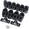 MX Bimini Top Fitting Hardware Set - Fit 7/8" Boat Jaw Slide, Cap Eye End, Deck Hinge