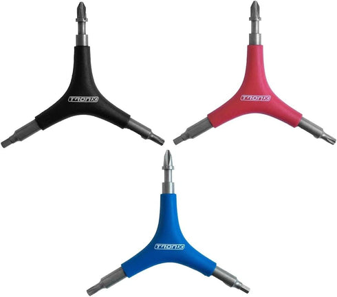 TronX Multi Pro Inline Roller Hockey Skate Tool - Designed in USA for Rotating Wheels, Bearing Pusher, and Extractor