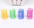 (30 Pack), ISMARTEN Cat Spring Toy Cat Kittens Toys Plastic Coil Spiral Springs for Swatting, Biting, Hunting