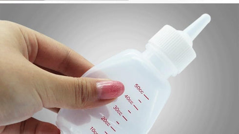 Generic 3pcs /Set 50ML Pet Kitten Rabbit Small Dog Cat Care Milk Nursing Feeding Bottle (White)