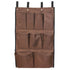 American Supply 9 Pockets Cart Caddy Bag, Brown