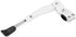 White Adjustable Bike Kickstand, Aluminum Alloy Stand, Fits 16" 20" 24" 26" Bikes