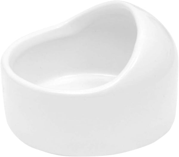 Mipcase Hamster Ceramic Bowl - Small Animal Food Bowl, No Spill Food Water Dish for Hedgehog, Gerbil, Chinchilla, Rat,