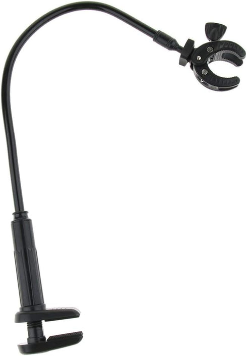 DYNWAVE Dog Hair Dryer Stand, Adjustable Grooming Table Hair Dryer Holder with Clamp, 360 Degrees Rotatable