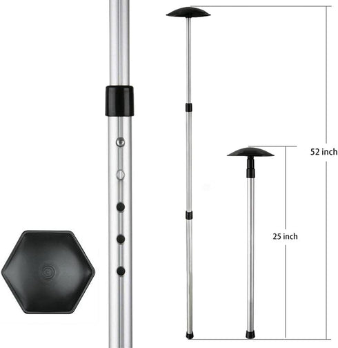 Travel Bag Support Rod, Travel Cover Support System Pole, Anti-Impact Stiff Arm Support System