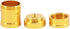 Golden Mini Alcohol Lamp Case Portable Travel Camping Metal Stoves Tools for Hiking Backpacking