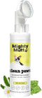 MIGHTY MUTT Waterless Paw Cleaner for Dogs, Made in USA, No-rinse Foaming Cleanser with Brush, Gentle & Hypoallergenic,