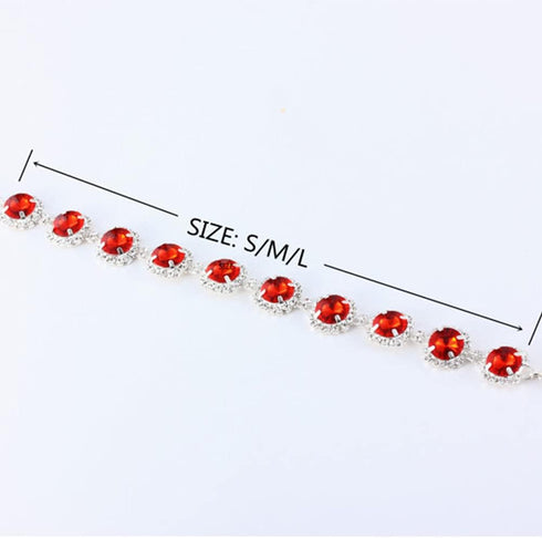 Pet Diamond Necklace Jewelry, Dress Up Collar for Small and Medium-Sized Cats and Dogs