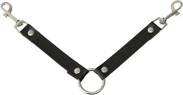 Dog Kennel Fan Hanging Utility Straps - Waterproof Crate Fan Strap with Swivel Spring Clips for Any Kennel, Black