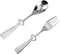 OSALADI Stainless Steel Flatware Set, Hollow Heart Spoon Fork, Portable Travel Camping Cutlery, Random Style