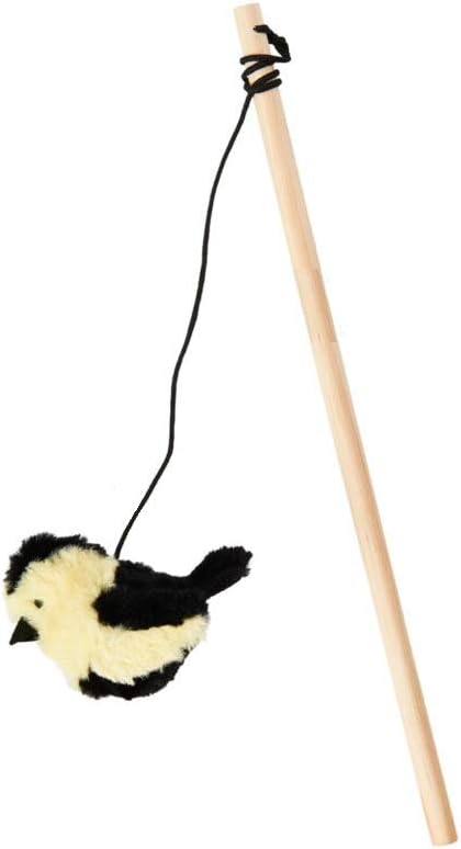 SPOT Ethical Pet Songbird Teaser Wand - Interactive Cat Toys, Assorted Designs