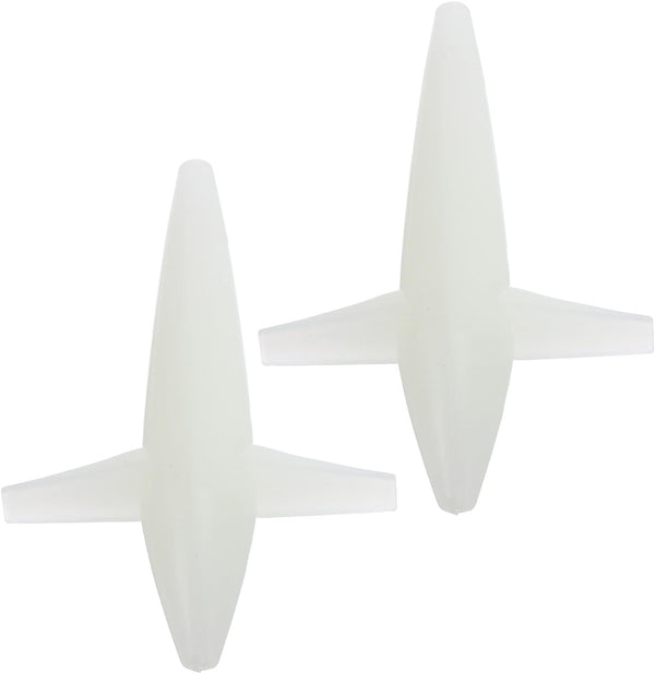 2pcs Luminous Trolling Bird Teaser Lures Hard Baits for Offshore Sea Fishing,