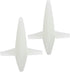 SOLUSTRE 2pcs Luminous Trolling Bird Lures for Saltwater Fishing, Offshore Teaser Tackle